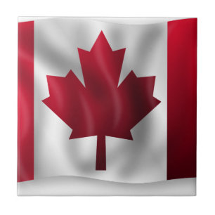 Canada Flag Tile