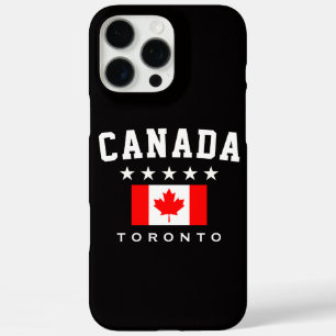 Canada Flag, TORONTO City  iPhone 16 Pro Max Case