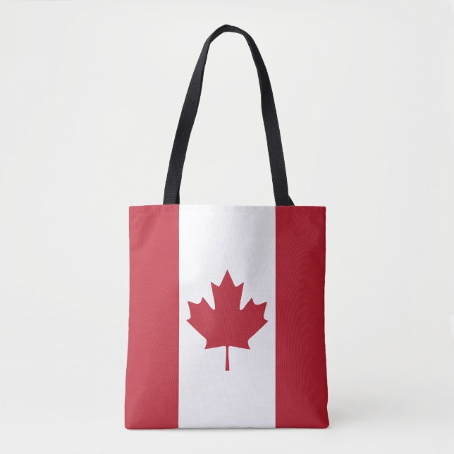 Canada Flag Tote Bag (Front)