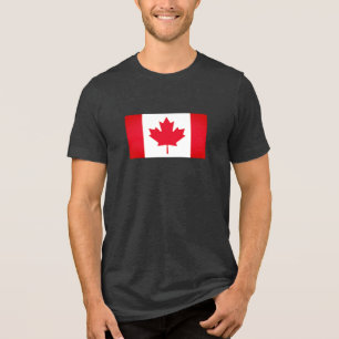 CANADA FLAG Tri-Blend SHIRT