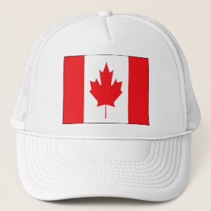 Canada flag trucker hat