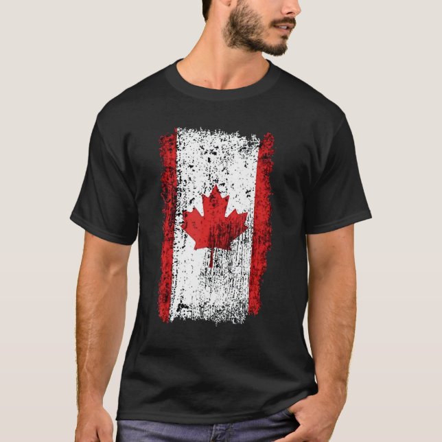 Canada flag tshirt, Canada , Canada flag, Canada m T-Shirt (Front)