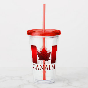 Canada Flag Tumbler Personalized Canada Gifts