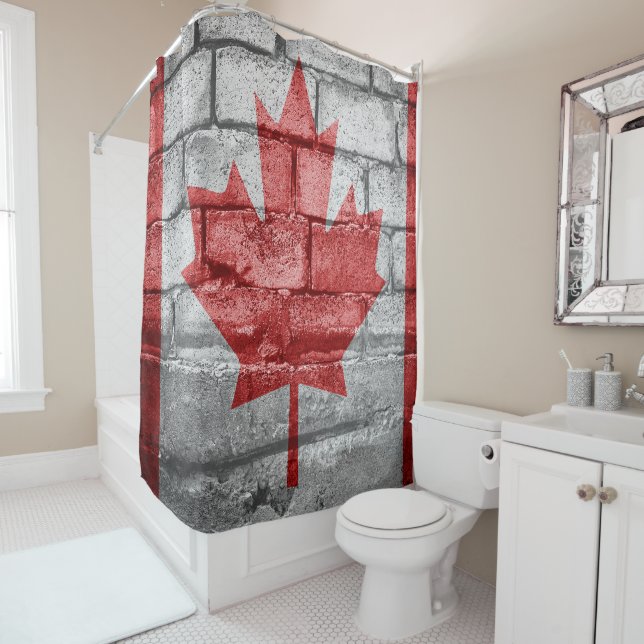 Canada flag wall (In Situ)