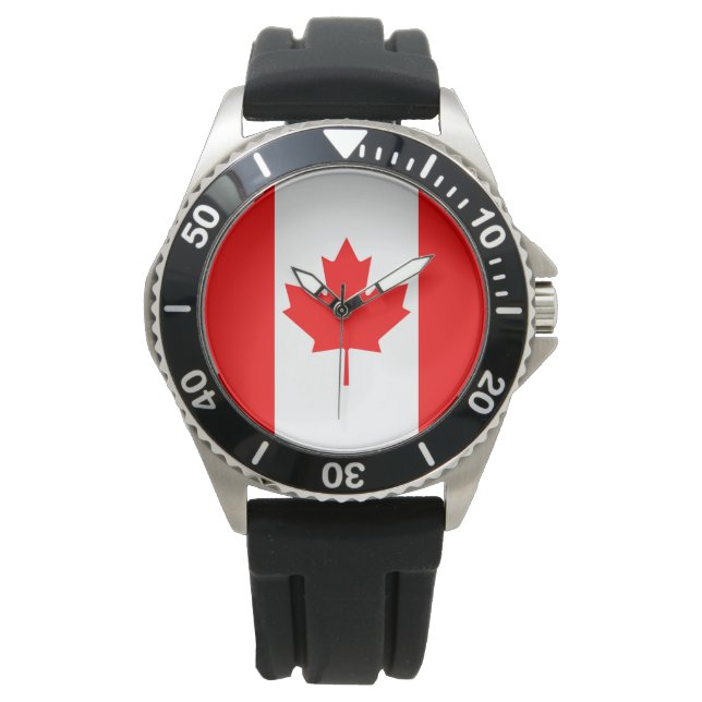 Canada Flag Watch (Front)