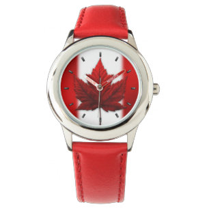 Canada Flag Watch Canada Souvenir Wrist Watch