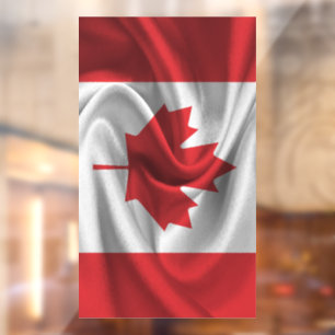 Canada Flag Window Cling