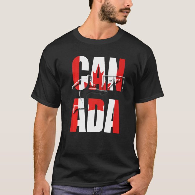 Canada Football T-Shirt (Front)