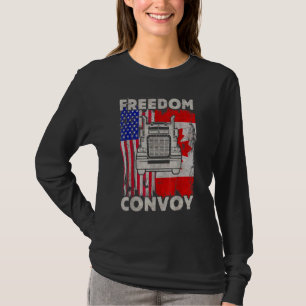 Canada Freedom Convoy 2022 Canadian Truckers Suppo T-Shirt