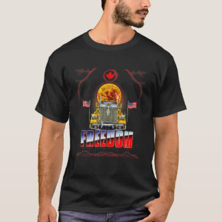 Canada Freedom Convoy 2022 Canadian Truckers Suppo T-Shirt