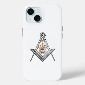 Canada freemasonry sign iPhone 15 case