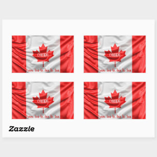 CANADA From Sea to Sea to Sea Sticker