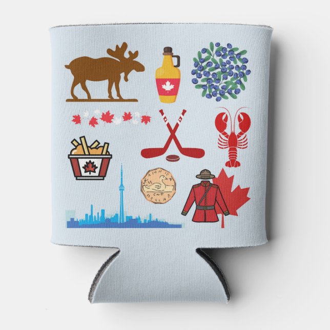  Canada Fun Can Cooler (Front)