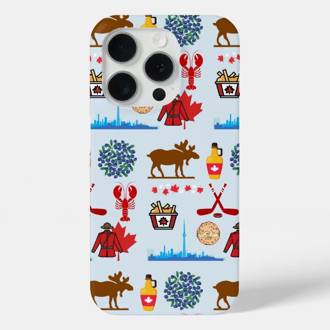 Canada Fun Case-Mate iPhone Case (Back)