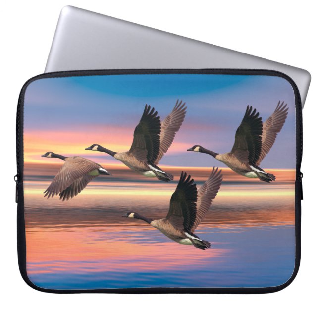 Canada Geese image for Electronics Bag (Front)