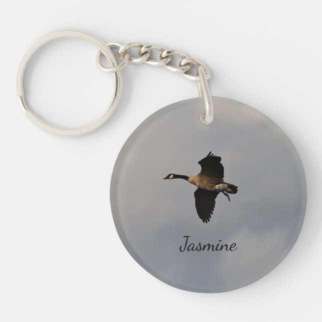 Canada Geese Keychain (Front)