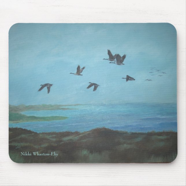 Canada Geese Mousepad (Front)