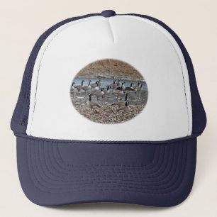 Canada Geese on Green Lane Reservoir Trucker Hat
