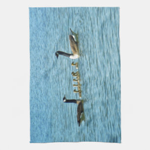 Canada Geese Proud Parents Kitchen Towel