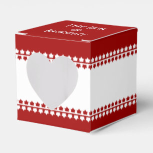 Canada Gift Box Personalize Canada Leaf Gift Boxes