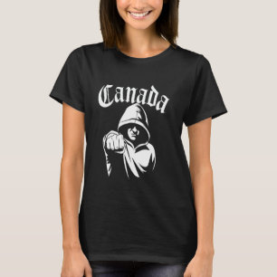 Canada Gift Flag Varsity Canadian Toronto Retro Vi T-Shirt