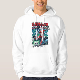 Canada Goal Mode Skeleton Striker Nations Dynamic  Hoodie