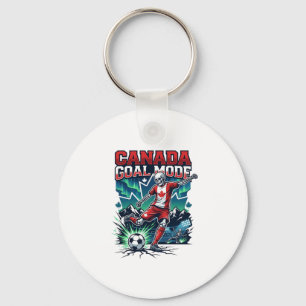 Canada Goal Mode Skeleton Striker Nations Dynamic  Keychain