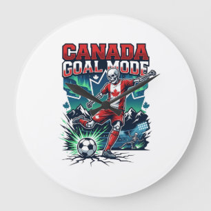Canada Goal Mode Skeleton Striker Nations Dynamic Large Clock