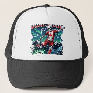 Canada Goal Mode Skeleton Striker Nations Dynamic Trucker Hat