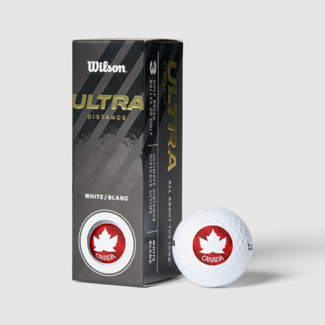 Canada Golf Balls Customized Canada Golf Gifts (Packaging)