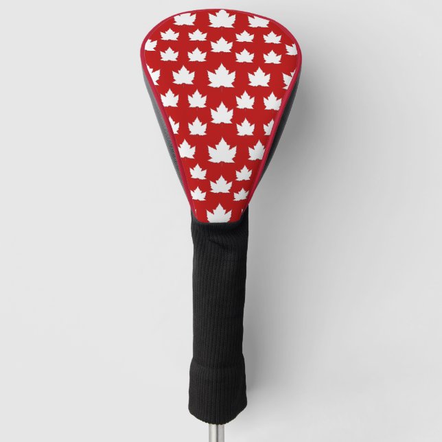 Canada Golf Canada Maple Leaf Driver Cover (Front)