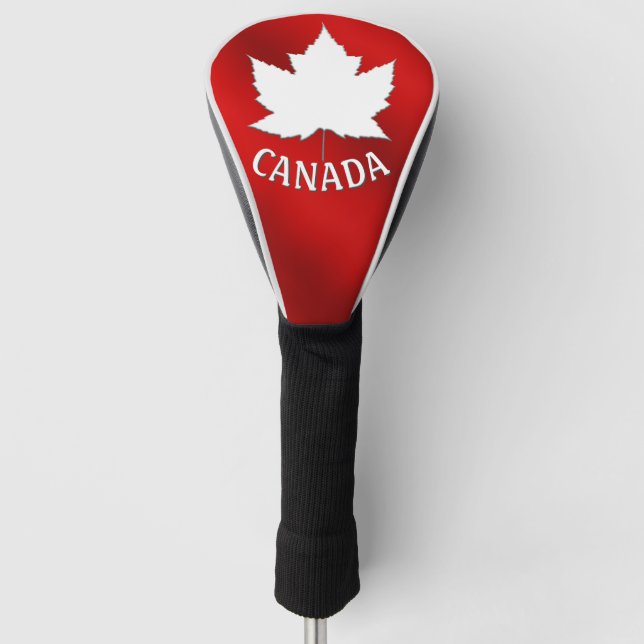 Canada Golf Gifts Customized Canada Driver Cover (Front)