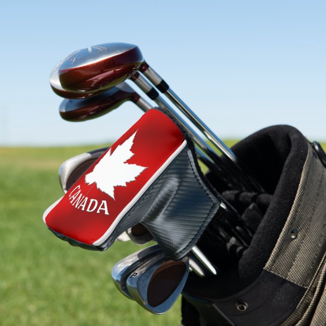 Canada Golf Gifts Customized Canada Putter Cover (In Situ)