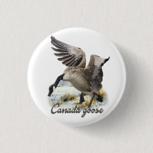 Canada Goose, Art 1 Inch Round Button