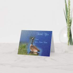Canada Goose Art Nature Thank You Card