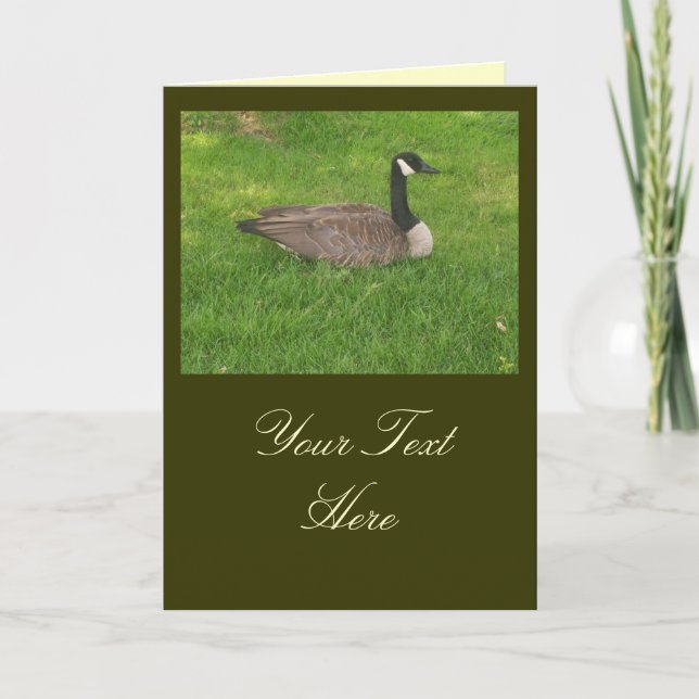Canada Goose Card (Front)