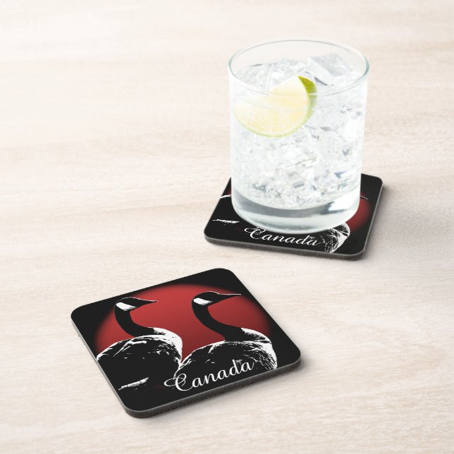 Canada Goose Coaster Custom Canada Coasters (Right Side)