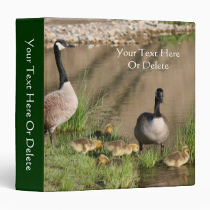 Canada Goose Family 2 Personalized Binder