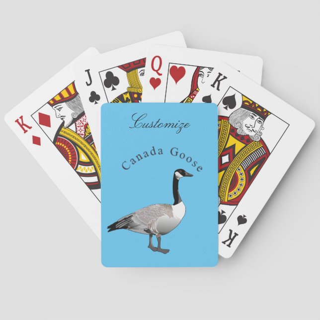 Canada Goose Gander Thunder_Cove Playing Cards (Back)