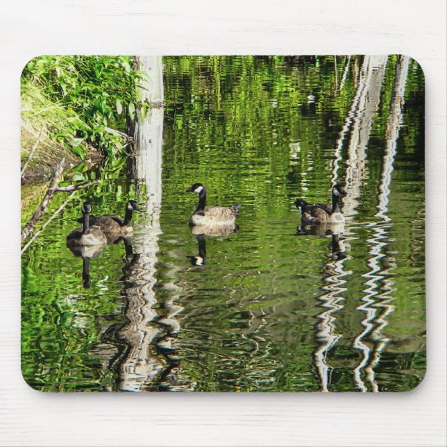 (Canada) Goose Green Mouse Pad (Front)