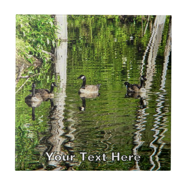 (Canada) Goose Green Tile (Front)