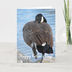 Canada Goose, Happy Father's Day! Card