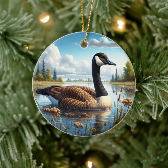 Canada Goose Keepsake Ceramic Ornament (Creator Uploaded)