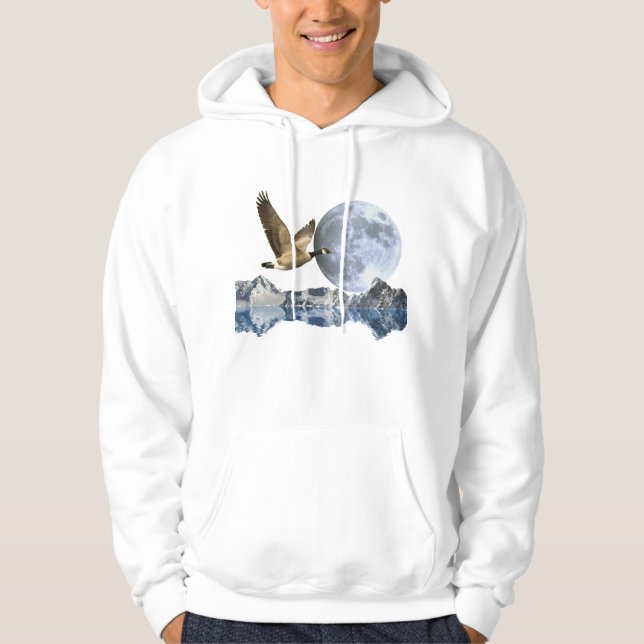 CANADA GOOSE, MOON & MOUNTAIN Hoodie (Front)