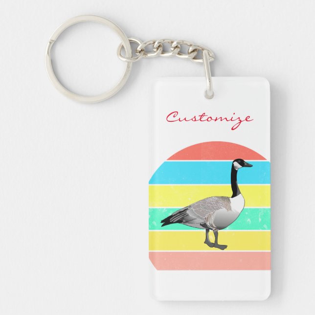 Canada Goose Multi-colour Sun Thunder_Cove Keychain (Front)