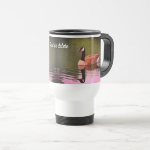 Canada Goose Nature Personalized Travel Mug