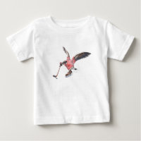 Canada Goose Playing Hockey