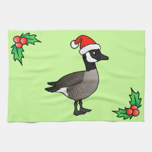 Canada Goose Santa Kitchen Towel