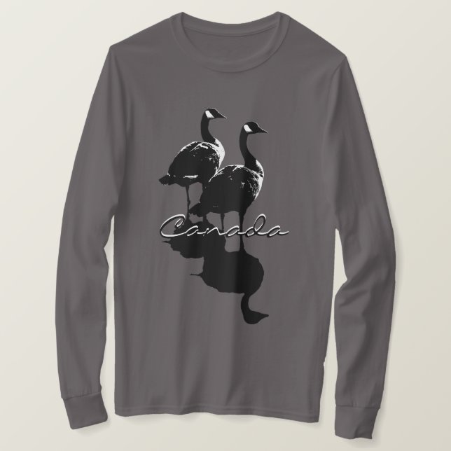 Canada Goose Shirt Long Sleeve Personalized Shirts (Design Front)