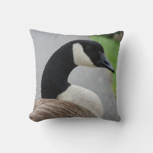Canada goose throw pillow